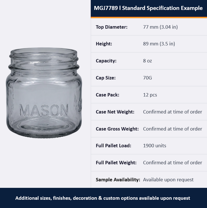 Mason Glass Jars