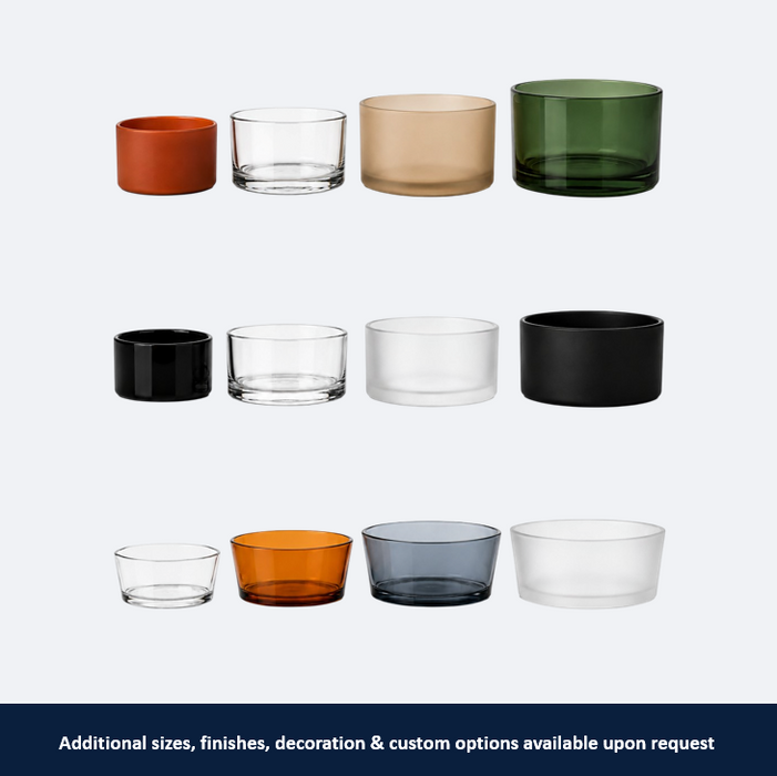 Wide-Mouth Glass Jars