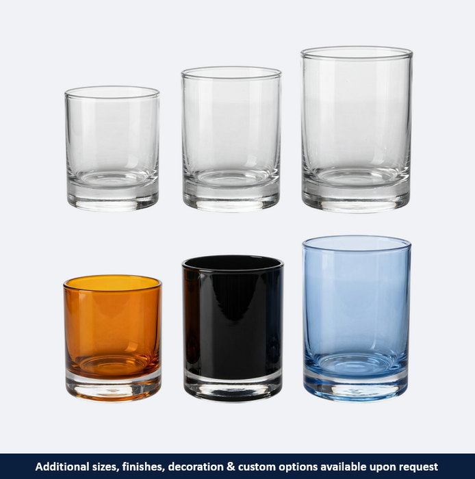 Heavy Base Glass Jars