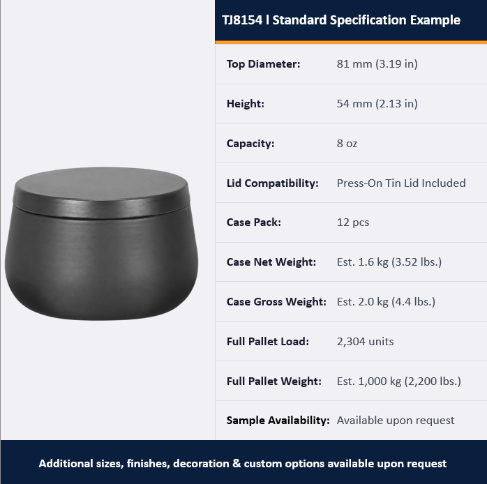 Tin Jars